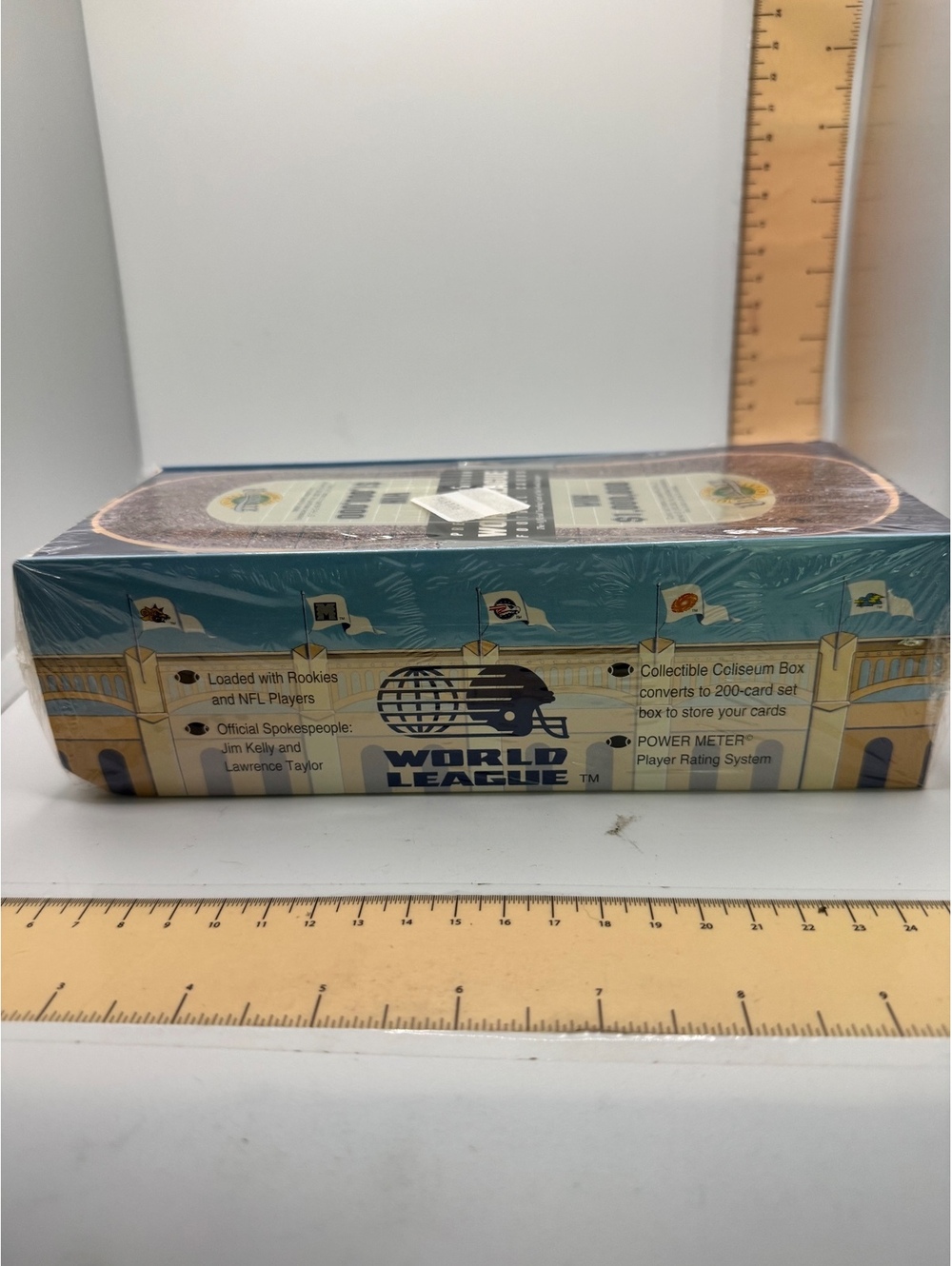 1992 Ultimate World League Football Cards Factory Sealed Box with $1,000,000 Win - Picture 4 of 6